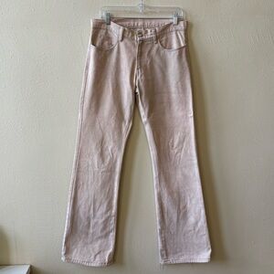 Vintage Faded Flared Jeans